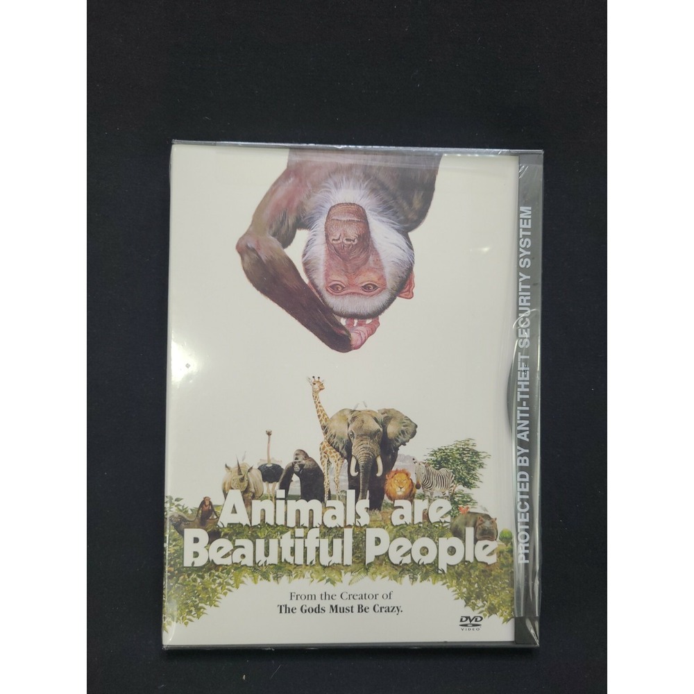Animals Are‎ Beautiful People Jamie Uys (DVD, 1974) Gods Must Be Crazy Maker NEW